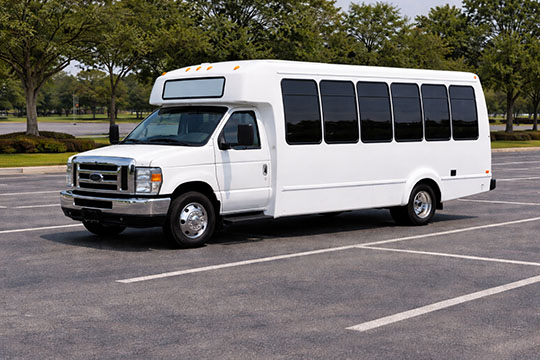 20-passenger minibus available for charter in Brockton, MA
